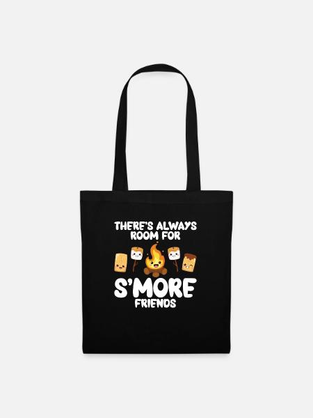 Marshmallow S'more - Stoffbeutel - Schwarz