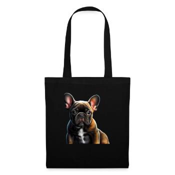 French Bulldog Frenchie Französische Bulldogge - Tote Bag - black - Front