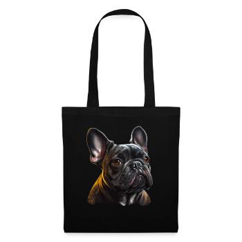 French Bulldog Frenchie Französische Bulldogge - Tote Bag - black - Front