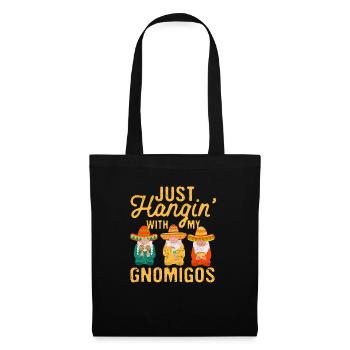 Hangin' With My Gnomigos Funny Cinco De Mayo - Tote Bag - black - Front