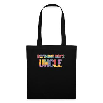Oncle du garçon d’anniversaire Bauklötze - Sac en tissu - noir - Devant