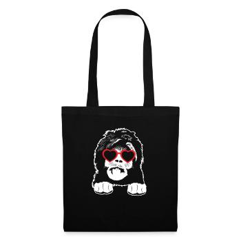Sheepadoodle Doodle Dog - Tote Bag - black - Front