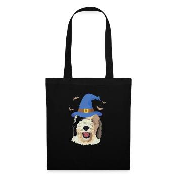 Sheepadoodle Doodle Dog - Tote Bag - black - Front