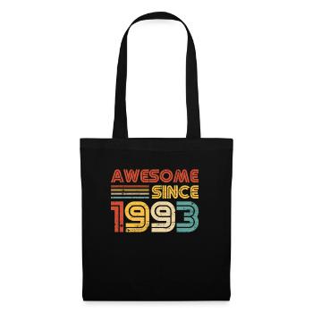 Awesome Since 1993 30th Birthday 30 Year Old - Tote Bag - black - Front