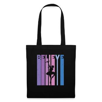 Tambourstab swirling - Tote Bag - black - Front