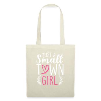 Juste une petite ville Girl Village Little City Life - Sac en tissu - nature - Devant