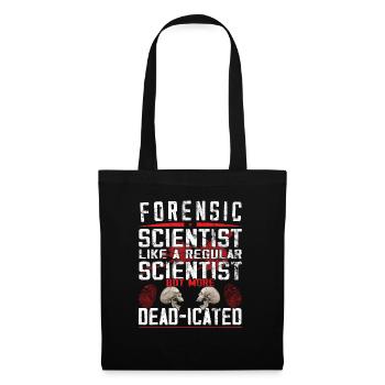 Forensic Scientist - Forensic Criminology - Tote Bag - black - Front