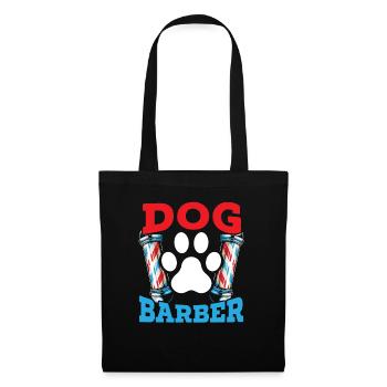 Dog Barber Pet Groomer Pet Salon Fur Artist - Sac en tissu - noir - Devant