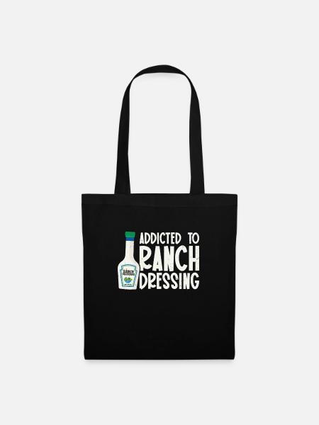 Ranch -Dressing -Ranch -Salatdressing - Stoffbeutel - Schwarz