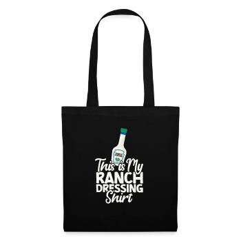 Ranch -Dressing -Ranch -Salatdressing - Stoffbeutel - Schwarz - Vorne