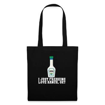 Ranch -Dressing -Ranch -Salatdressing - Stoffbeutel - Schwarz - Vorne