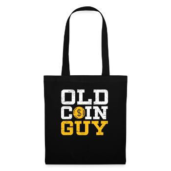 Old Coin Guy Metalldetektor Schatzsuche - Stoffbeutel - Schwarz - Vorne