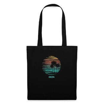 Ibiza Spain Cool Souvenir Vacation Artistic - Tote Bag - black - Front