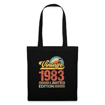 1983 - Sac en tissu - noir - Devant