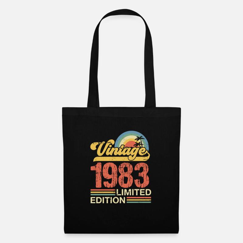 1983 - Sac en tissu - noir