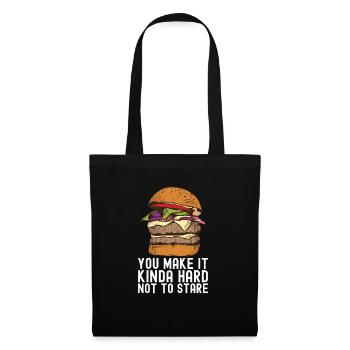 Hamburger - Tote Bag - black - Front