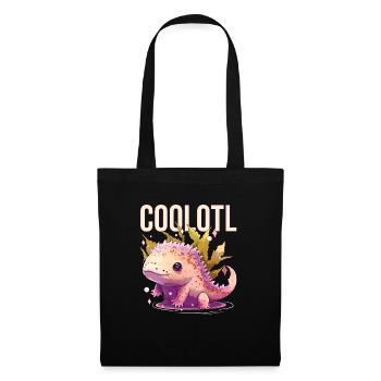 Coolotl Axolotl Lover Amphibian Mexican Walking Fi - Sac en tissu - noir - Devant