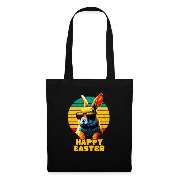 Cool Rabbit - Happy Easter - Tote Bag - black - Front