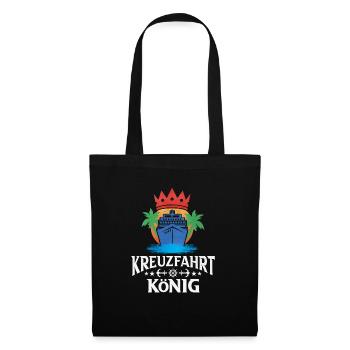 Kreuzfahrt - Stoffbeutel - Schwarz - Vorne