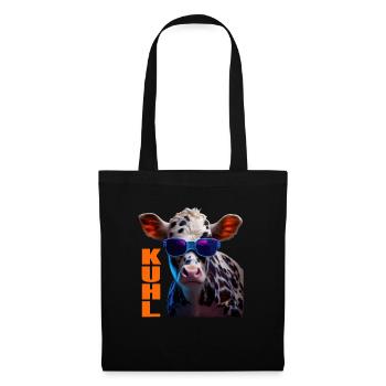 cows farmer farmer cow lover funny cow - Tote Bag - black - Front