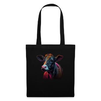 cows farmer farmer cow lover funny cow - Tote Bag - black - Front