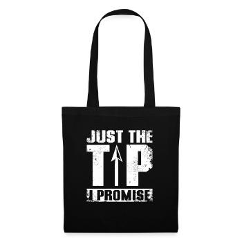 Just the tip I promise Archery - Tote Bag - black - Front