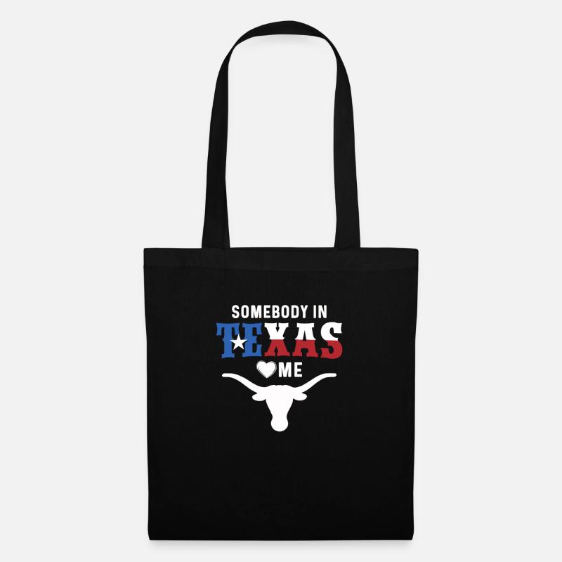 Texas - Stoffbeutel - Schwarz