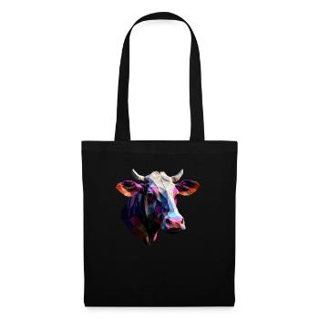 cows farmer farmer cow lover funny cow - Tote Bag - black - Front