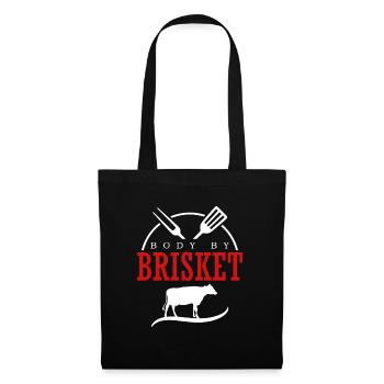 Body of Brisket - Funny bbq smoker - Tote Bag - black - Front