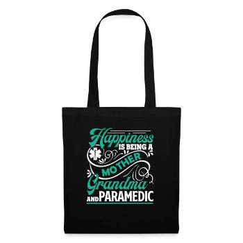Paramedic Mother Grandma Paramedic - Tote Bag - black - Front
