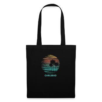Carlsbad California Cool Souvenir Vacation - Tote Bag - black - Front
