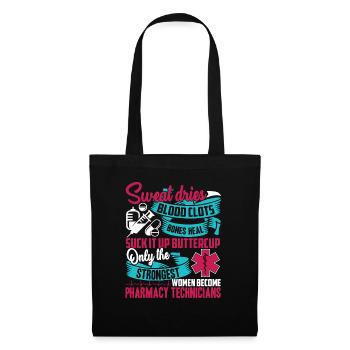 Pharmacy Technician Women Pharmacy Technician - Tote Bag - black - Front