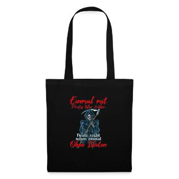 Once with professionals was enough today - Tote Bag - black - Front