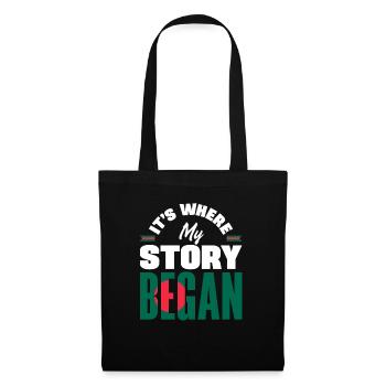 Bangladeshi Bangladesh Bangladeshi Flag Quote - Tote Bag - black - Front