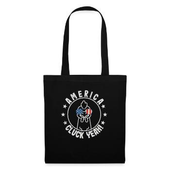 Cluck yes chicken July 4th glasses t shirt boys - Tote Bag - black - Front