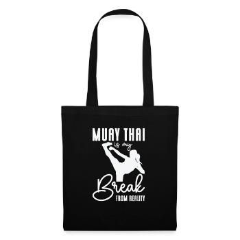 Muay Thai Coach Kickboxing Instructor Martial Arts - Tote Bag - black - Front