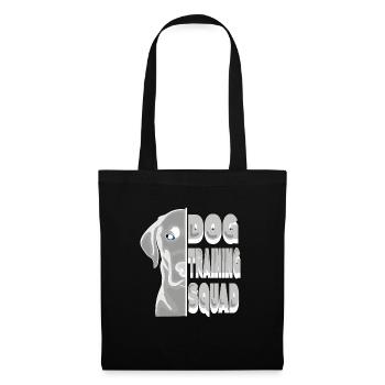 Citation de dressage de chiens pour dressage de - Sac en tissu - noir - Devant