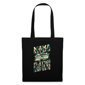 Mama Is My Name Playing Congas Is My Game - Conga - Tote Bag - black - Front