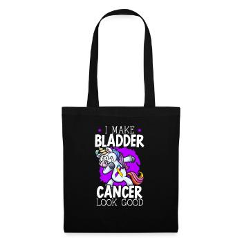 Bladder Cancer Warrior Bladder Cancer Awareness - Tote Bag - black - Front