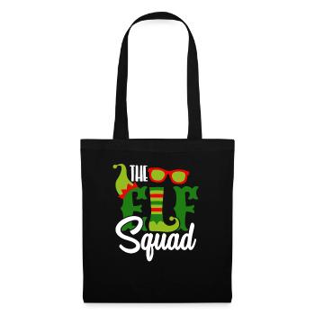 Christmas Elf-Squad Elf Elves Elfsquad - Tote Bag - black - Front