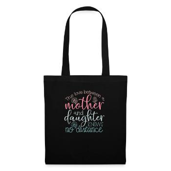 Amour mère-fille - Sweet Mothers Day - Sac en tissu - noir - Devant