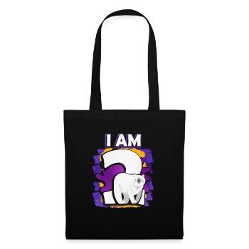 I am 2 polar bear - Tote Bag - black - Front