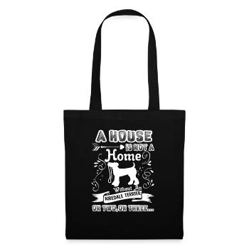 Airedale Terrier Home Without Airedale Terrier - Tote Bag - black - Front