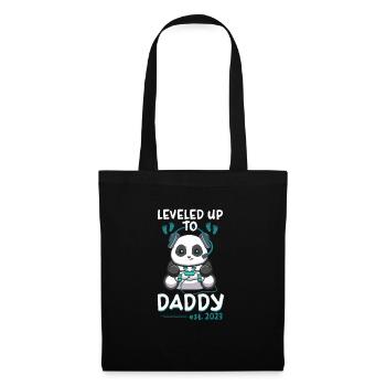 Nivelé à papa 2023 Père enceinte - Sac en tissu - noir - Devant