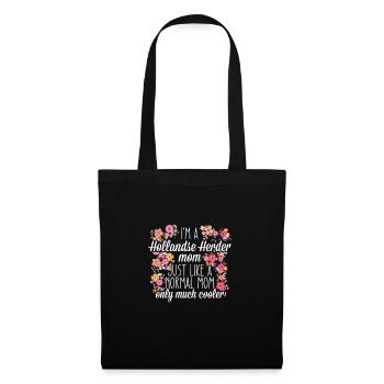 Hollandse Herder Maman - Sac en tissu - noir - Devant