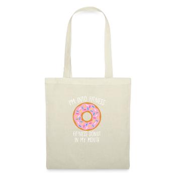 Donut streut Donut gebratener Teig süßes Dessert - Stoffbeutel - Natur - Vorne