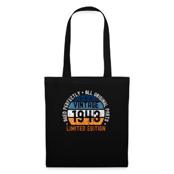 80th birthday vintage 1943 - Tote Bag - black - Front