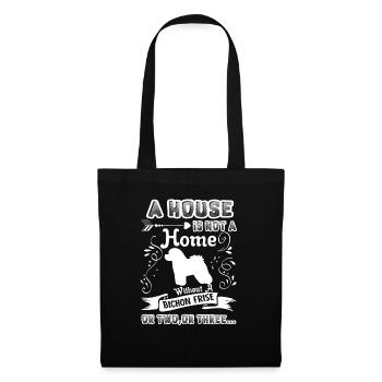 Bichon Frise Home Without Bichon Frise - Tote Bag - black - Front