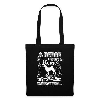 Basenji Home Without Basenji - Tote Bag - black - Front