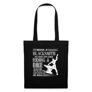 Blacksmith Being Blacksmith Is Easy - Tote Bag - black - Front